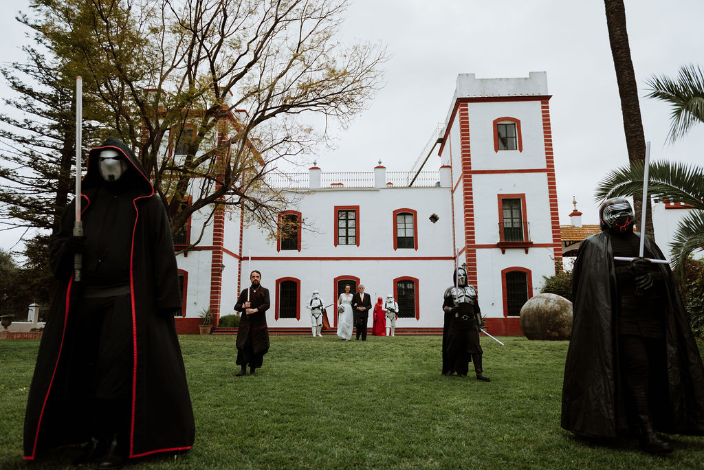 ceremonia civil starwars boda