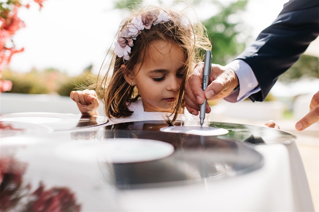 libro firmas música boda